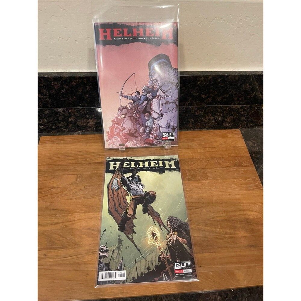Helheim #4 & #5 - Oni Press comic books
